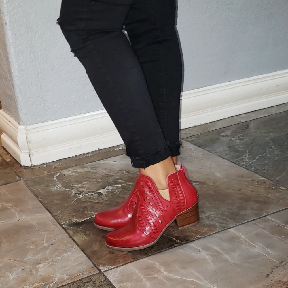 Leather Booties - Picture 4 of 7